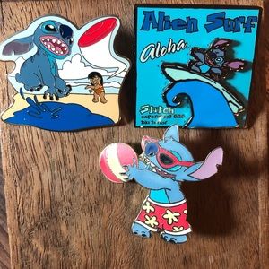 Disney Lilo and Stitch Summer Trading Pin